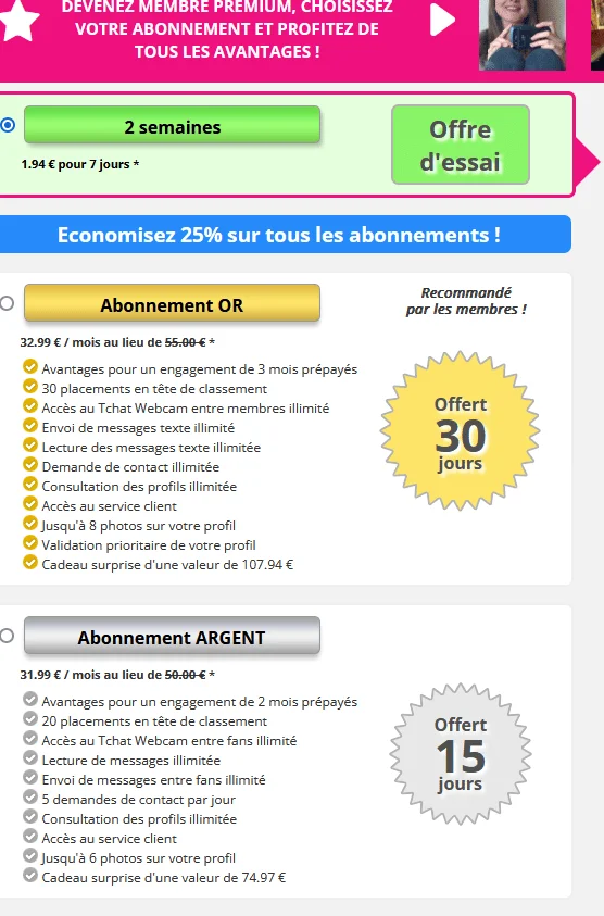 reserve-cougar-tarif